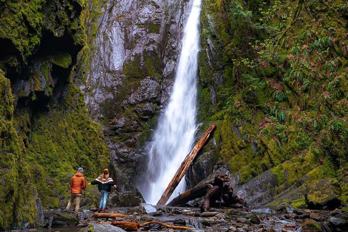 Vancouver Island Waterfall